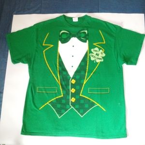 St. Patrick Green Tuxedo T-Shirt